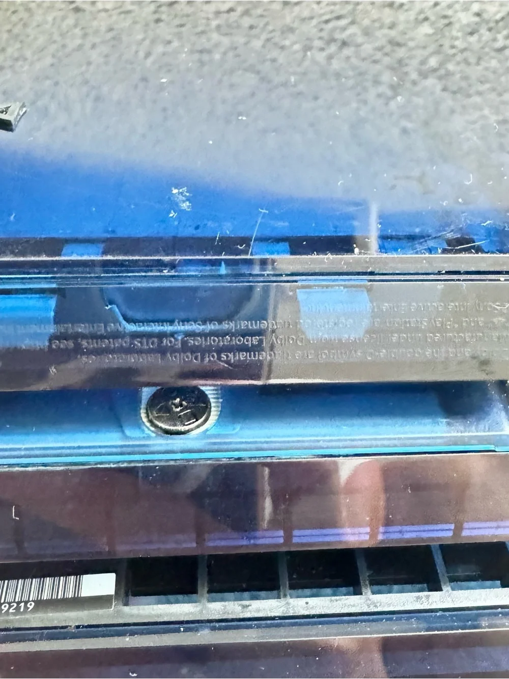 Sony playstation console